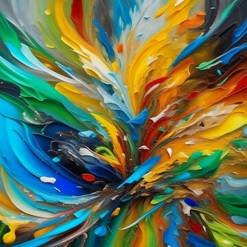background image of multicolored brushstrokes