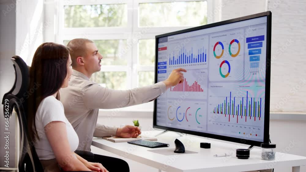 Aufkleber Data Analyst Mit Data Analytics KPI