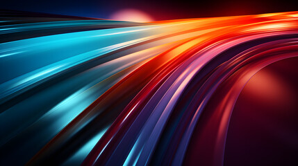 Fototapeta na wymiar HQ Abstract Energy Flow Colorful Lines Background