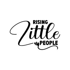 Rising Little People SVG 