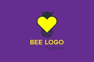 Best Luxury Bee, honey, logo design