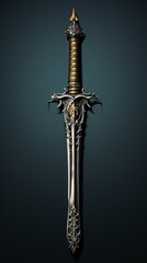 Fototapeta premium powerful magic sword blade 