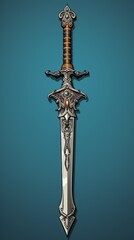 powerful light magic sword	
