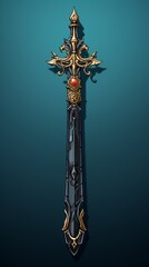 Fototapeta premium fantasy sword