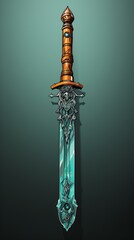 Fototapeta premium fantasy sword