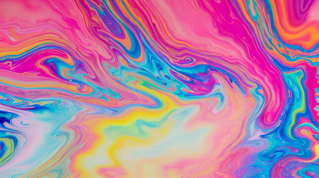 Psychedelic multicolored abstract background.	