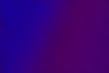 Background, texture in the form of blue and violet lines. Blurred lines, same direction of lines. Different shades of blue and violet.	