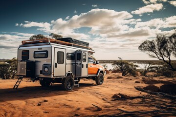 4x4 trailer caravan outdoor.