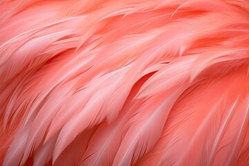 Flamingo Feather background.