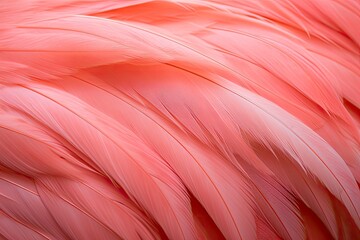 Flamingo Feather background.