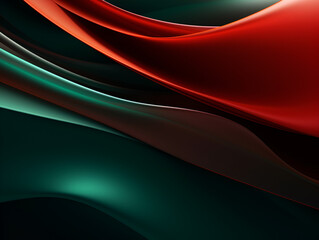 Dark green and red abstract textured background design