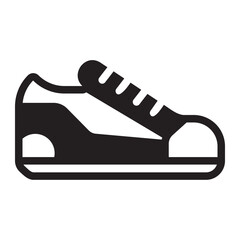 shoes glyph icon
