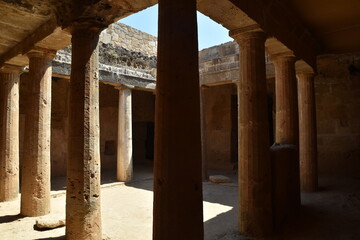 Ruins of a scepulture in Cyprus