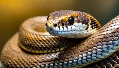 Fototapeta premium close up of a snake