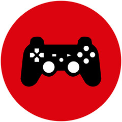 Icono de control de videojuegos en fondo transparente