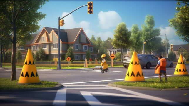 TOY STORY 2 The road crossing scene with Subtitles 