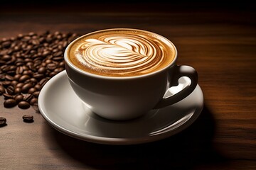 coffee beverage. Generative AI