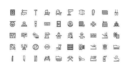 shoemaker icon set