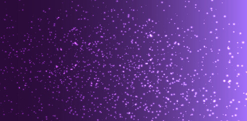 white dots on a violet background. bright stars in the dark night sky