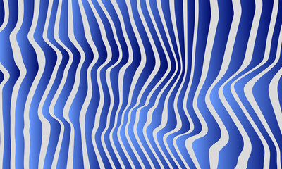 background with curved blue and white lines. blue texture with curved white stripes