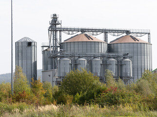 Silos für Getreide, Genossenschaft