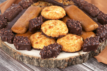 Cookies and chocolate