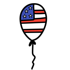 USA independence day icon