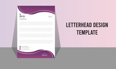  letterhead design template ready