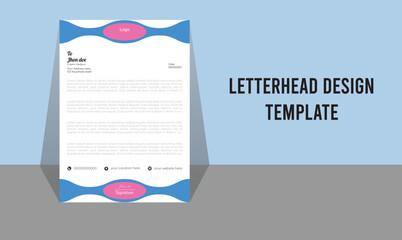  letterhead design template ready