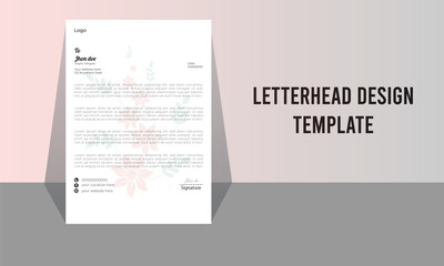  letterhead design template ready