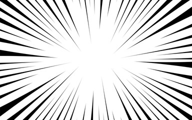 Obraz premium Abstract comic burst background. Comic background with geometric forms. Comic speed lines 