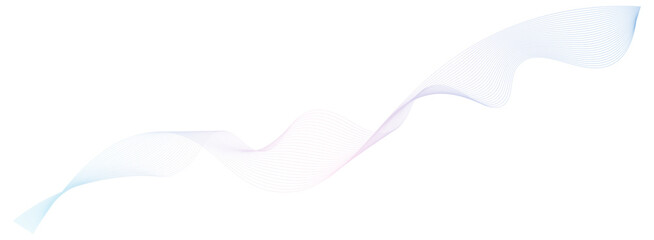 Blue and pink pastel wave background. Vector illustration.