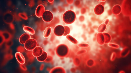 Explore the intricate beauty of red blood cells in stunning detail.