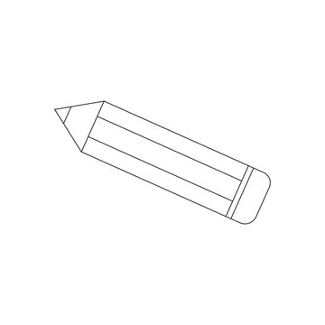 recommend clip art: pencil line art vector
