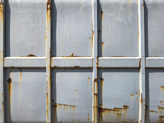 shipping container rusty exterior texture
