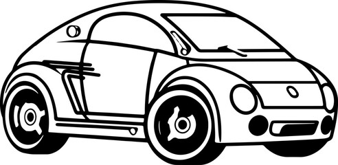 Vintage Car Logo Vector Icon Fast Elegant