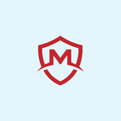 letters m logo design vector