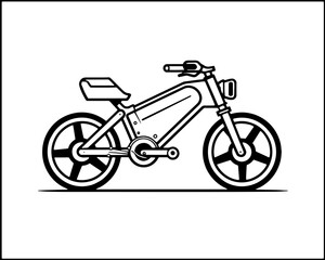 Motorcycle quad bike Vector Scooter Bike Logo Pictogram Icon Sport Motorsport