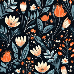 seamless floral pattern