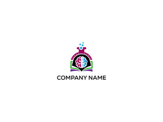 isolated on White Background. Usable for Business and Branding Logos. Flat Vector Logo Design Template Element. creative  smart logo detailing with clean background. Business and Branding Logos.