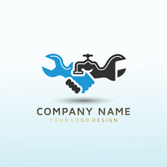 Brand new logo for plumbing company