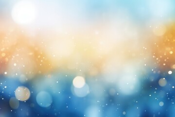 colorful blue christmas blurred background
