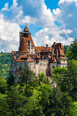 Bran Castle near Brasov, known as Dracula's Castle in Transylvania, Romania