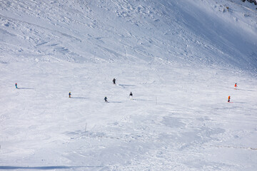 Palandöken Ski Center in the Palandoken Mountains Winter Season Photo, Palandoken Erzurum, Turkey (Turkiye)