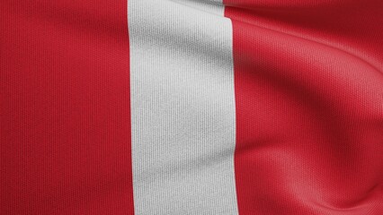 Peru Flag photo texture