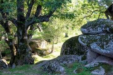 Ancient Sanctuary Begliktash near town of Primorsko, Bulgaria