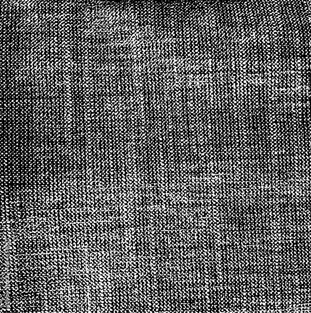 Poster vector fabric texture. distressed texture of weaving fabric. grunge background. abstract halftone ve