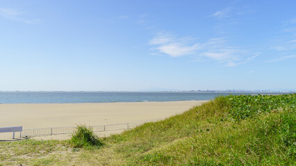 【千葉県】幕張海浜公園｜幕張の浜・日本の海の風景