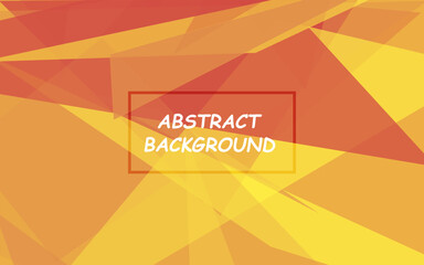 Abstract background of geometric shapes. Bright triangular shapes of various colors and transparency. Platform for advertising.Vector illustration.