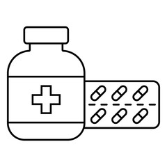 Fototapeta premium medical drug